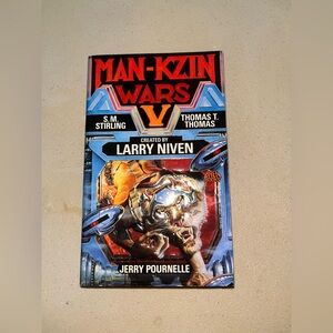 💙 Man Kzin Wars V Paperback Book First Edition